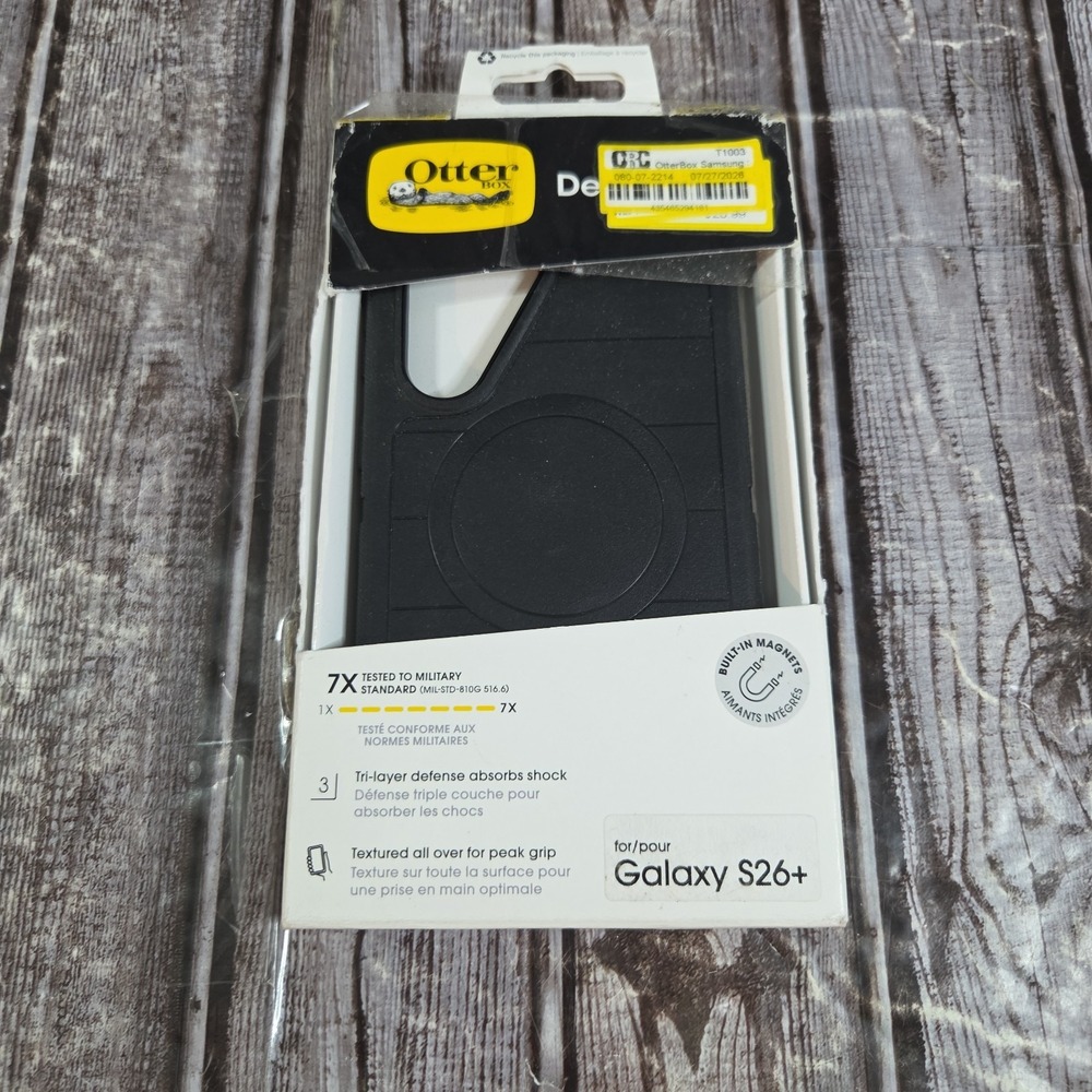 OtterBox Samsung S26+ Defender Series Pro Case with Magnets - Black